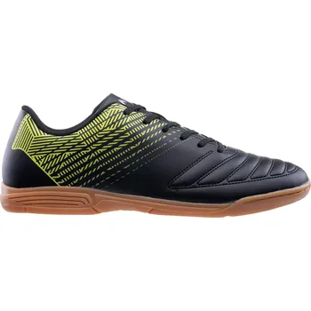 Pánská sálová obuv Pánské Sálovky MARTES ESSENTIALS MATOR IC 30329-BLK/LIM/SILV – Černá 41