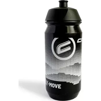 Láhev Lahev na pití Crussis černá, objem 0,5l (bidon na pití, barva černá)