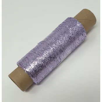 Příze Lurexová nitka fialová 1000m (Lurex Lilac)