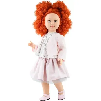Panenka Sandra v růžové sukni s puntíky - kloubová od Paola Reina ze Španělska (Las Reinas - Sandra 60 cm)