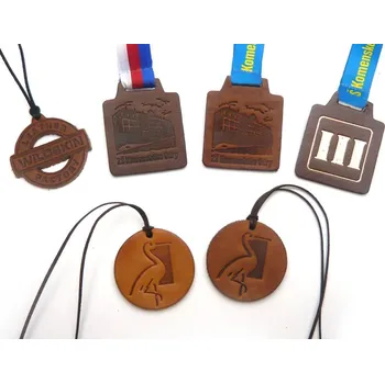 WILD SKIN Kožená medaile