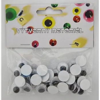 Oči lepící 48ks – 15mm (Oči lepící 48ks – 15mm)