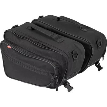 Zavazadlo na motocykl Sedlové brašny na motorku Louis 2x15l textilní, pár