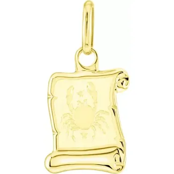 Přívěsek GEMMAX Zlatý přívěsek na pergamenu s gravírováním - znamení RAK 585/0,37gr GUPYN- 43051 MALY (GEMMAX Zlatý přívěsek na pergamenu s gravírováním - znamení RAK 585/0,37gr GUPYN- 43051 MALY)