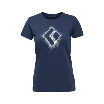 Oblečení a móda Black Diamond Chalked Up 2.0 SS Tee Women Indigo modrá S