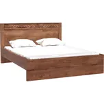 Manželská postel Nadia N19, Osvětlení: bez osvětlení, Barva: jasan světlý MIRJAN 5902928481235