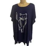 Tričko s kočkou, velké velikosti