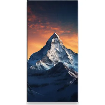 Obraz Obraz na plátně - Západ slunce v Nepálu - 30x60 cm - CZ výroba