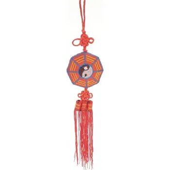 Čínská mince pro štěstí látková