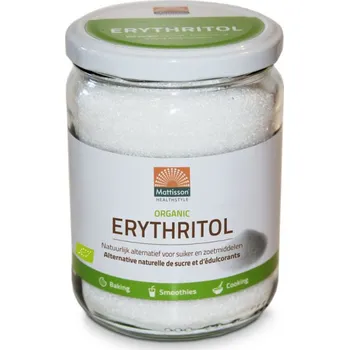 Sladidlo Mattisson BIO Erytritol - 400 g - DMS 10/25