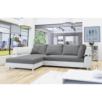 Nábytek Rohová sedací souprava Anamas, Potah: ekokůže Soft 001 + Inari 91, Strana: Levá OT-2R MIRJAN 5902928276770