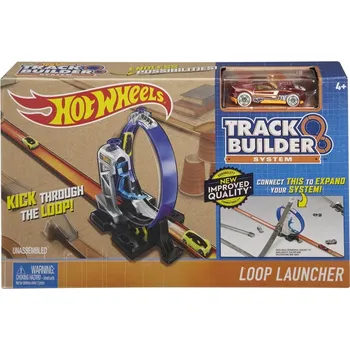 autodráha HotWheels Track builder doplňky a dráhy