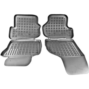 autokoberec Rezaw-Plast gumové koberečky černé s vyšším okrajem Škoda Octavia 08- sada 4 ks