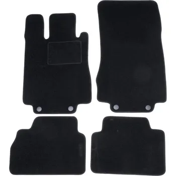 autokoberec ACI textilní koberce pro MERCEDES-BENZ W220 "S" 98-05 černé (sada 4 ks)