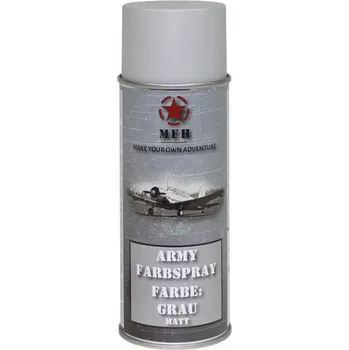 Barva ve spreji MFH army sprej šedý matný