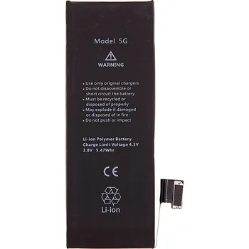 Baterie pro mobilní telefon Baterie Apple iPhone 5 Li-Pol, 3,8 V 1440 mAh