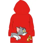 Tom a Jerry - licence Dětská pláštěnka - Tom a Jerry 5228707, červená Barva: Červená, Velikost: 122-128