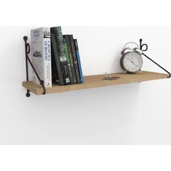 police Nástěnná police CONNIE, dub + vyzvednutí ZDARMA