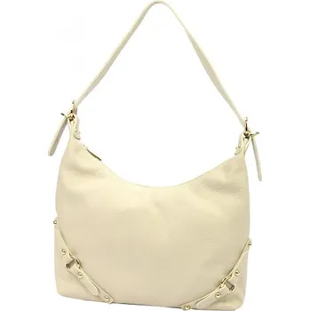 Kožená kabelka Luka 24-006 DOLLARO - béžová