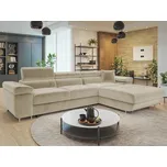 Rohová rozkládací sedačka ve tvaru L Torezio Mini, Potah: Manila 02, Strana: pravá MIRJAN 5903211315800