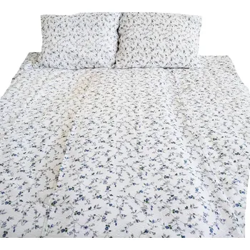 Povlečení Krepové povlečení Sonata - modrá