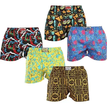 Trenýrky 5PACK pánské trenky Styx art klasická guma vícebarevné (5A1167288) S Možnost vrácení zboží ZDARMA do 120 dnů!
