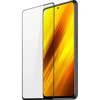 Ochranné tvrzené sklo Aligátor GLASS PRINT pro Xiaomi Poco X3 NFC / Poco X3 Pro na celý displej - černé 8595181198186 (Tvrzenné temperované ochranné sklo GLASS PRINT Xiaomi Poco X3 NFC na celou plochu displeje, černé)