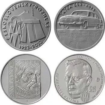 Sada Stříbrná mince Osobní automobil Tatra 603 PROOF + 3x 200 Kč