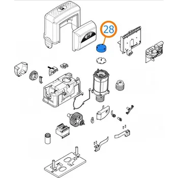 Pohon brány Came 119RIBX035 elektrobrzda - BX-P BK-1200P