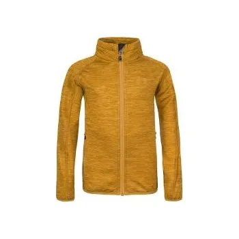 Chlapecká mikina Hannah GERY JR golden yellow mel 134 - 140; Žlutá mikina + DÁREK DLE VÝBĚRU!