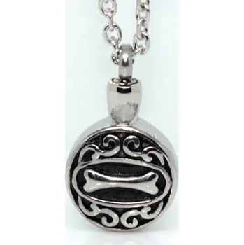 Náhrdelník Steel Edge Smuteční náhrdelník WJHC182 Délka náhrdelníku: 60cm