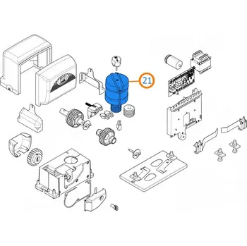 Pohon brány Came 119RIY036 náhradní elektromotor pohonu brány Came BX-B