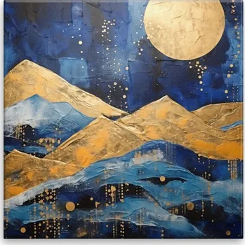 Obraz Obraz na plátně - Abstraktní příroda - 40x40 cm - CZ výroba