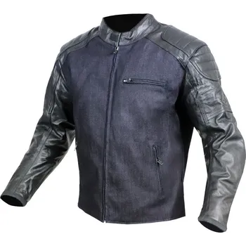 Moto bunda Nazran Dalope black/blue denim vel. XL