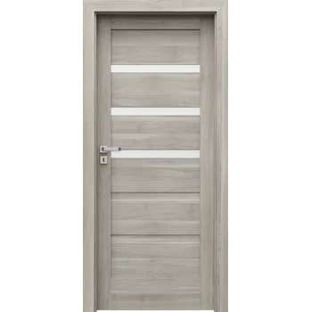 Interiérové dveře Porta Doors Interiérové dveře se zárubněmi Verte Home H3 Dekor: akát stříbrný, Šířka - orientace: 80 cm - pravé