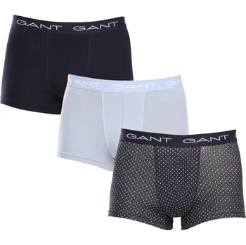 Pánské spodní prádlo 3PACK pánské boxerky Gant vícebarevné (902343013-433) M Možnost vrácení zboží ZDARMA do 120 dnů!