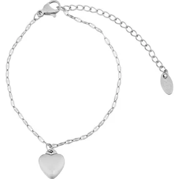 Náramek franco bene Náramek s přívěskem srdce - stříbrný | 2184