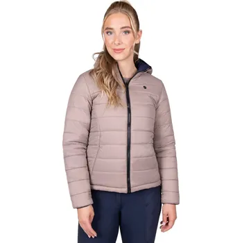 Dámská bunda QHP Bunda oboustranná Summer Focus QHP, beige/navy 40