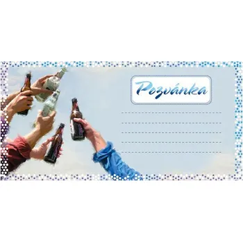 Pozvánka Pozvánka na párty H /2403-0001/ Boys- sada 10 ks 443374