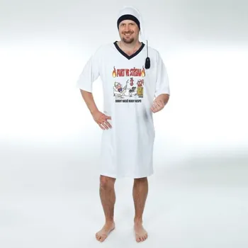 Dámská noční košile Noční košile - Furt ve střehu - XL černá