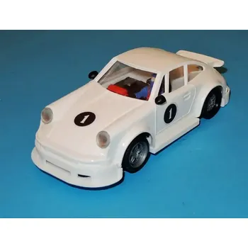 Příslušenství k autodráze 3D tiskový kokpit do autíčka Porsche turbo