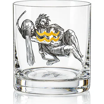 Sklenice Sklenice 280ml znamení Vodnář 21.1-20.2. *