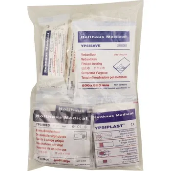 Lékárnička HOLTHAUS Sortiment náplní první pomoci, 27 dílů, DIN 13164