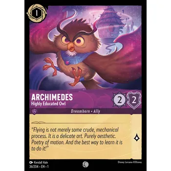 Karetní hra Archimedes 036/204 - The First Chapter Typ karty: Foil