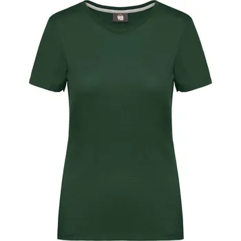 Dámské tričko WK. Designed to Work Dámské pracovní tričko s antibakteriální úpravou WK307 Barva: Zelená lesní, Velikost: L