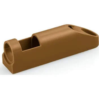 Nábytkové kování Interex Adaptér pro univerzální tlumení dveří AIRTIC / Hnědý