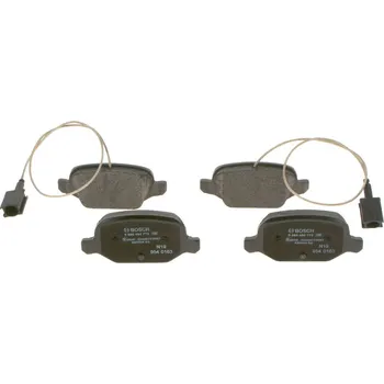 Brzdová destička Sada brzdových destiček, kotoučová brzda BOSCH 0 986 494 779