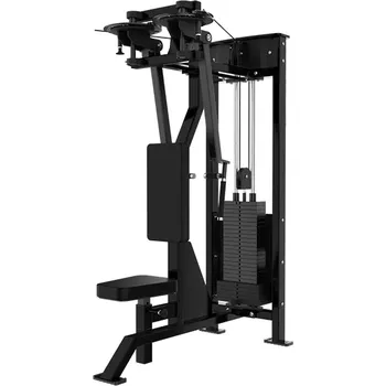 TRUESTEEL Posilovací stroj Pec Deck Černá