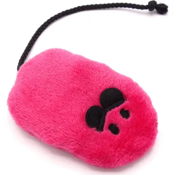 Hračka pro kočku Plyšová hračka pro kočku – myš s bylinkami, růžová Chrastítko: bez chrastítka, Bylinky: šanta kočičí