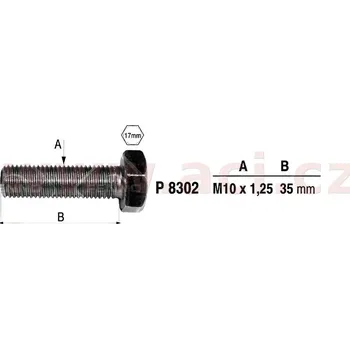 šroub M10x1,25x35 mm (sada 10ks)